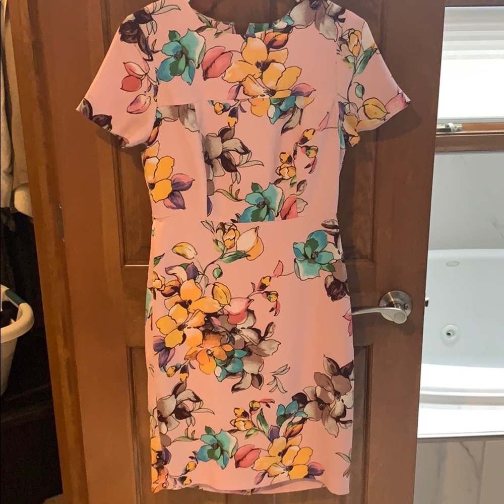 Pretty in pink spring dress!